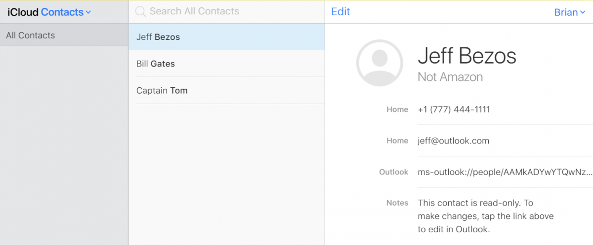 office 365 contacts disappearing